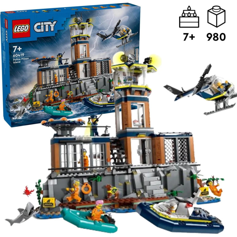 Lego City Police Prison Island 60419