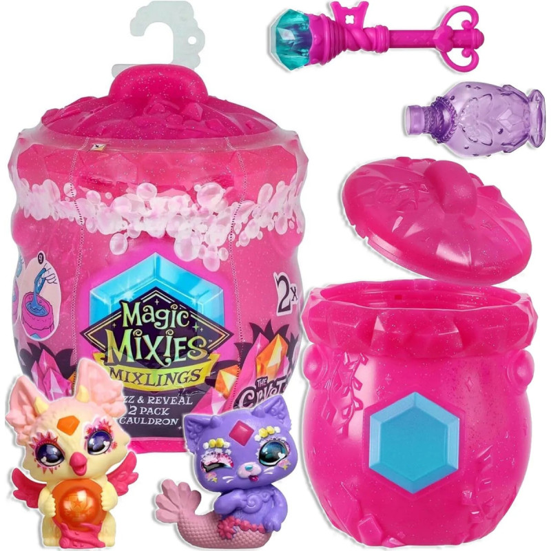 Magic Mixies Moose Magic Mixies Mixlings Fizz & Reveal 2 Pack