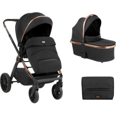 Stroller 2in1 with carrycot Tiffany Black