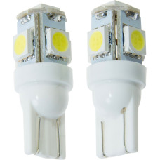 Bottari LED spuldzes, 2 gab, W5W T10, 5SMD