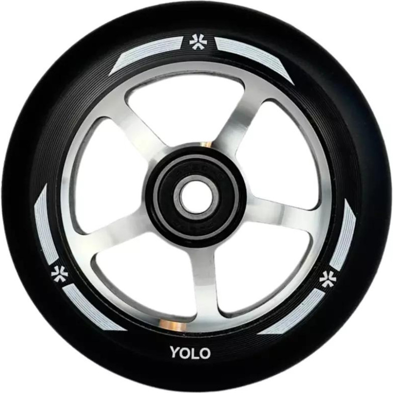 Union Tõukeratta ratas Union Yolo Pro Scooter Wheel 100mm Black/Raw/Black