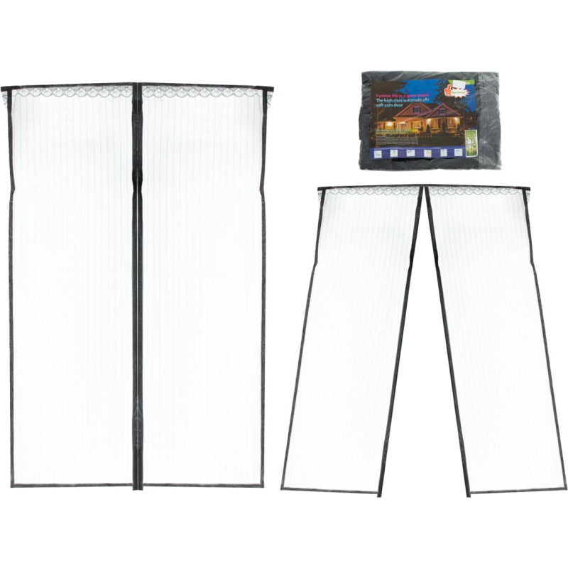 Moskītu tīkls magnētiskais durvju siets 100x210cm