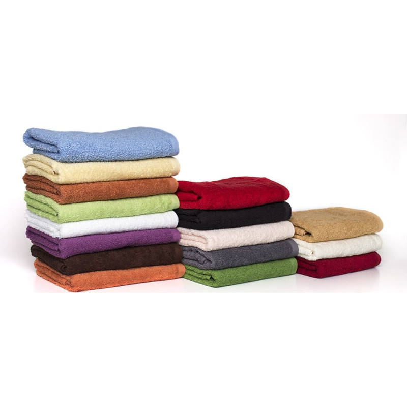 TOWEL HERA 2 50X100 TERRY ORANGE 400G.