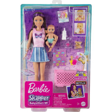 Barbie HJY33 Skipper Babysitter Playset doll