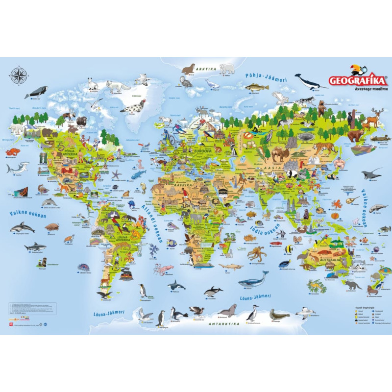 Geografika maailmakaart