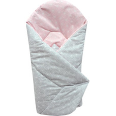 Ankras wrap blanket 80/80 diamonds grey pink