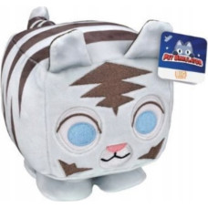 HIPO mīkstā rotaļlieta -  1409 - BIG GAME PET - WHITE TIGER - 15 cm