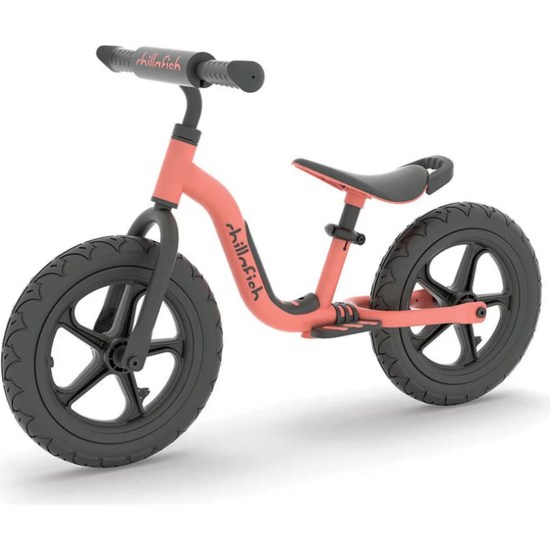 Chillafish Charlie Sport 12" līdzsvara velosipēds, flamingo, no 2 līdz 5 gadiem - CPCH06FLA