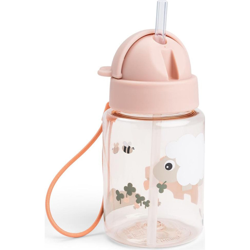 Done By Deer krūzīte ar salmiņu 280ml, Tiny farm Powder