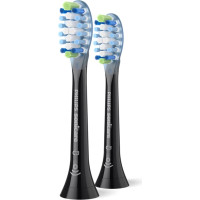 Philips Sonicare C3 Premium Plaque Defence zobu birstes uzgalis (2gab) melns - HX9042/88