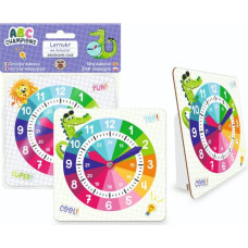 Trendhaus ABC Champion HS - Mācību pulkstenis ar statīvu (1 gab., 2 dizaini)