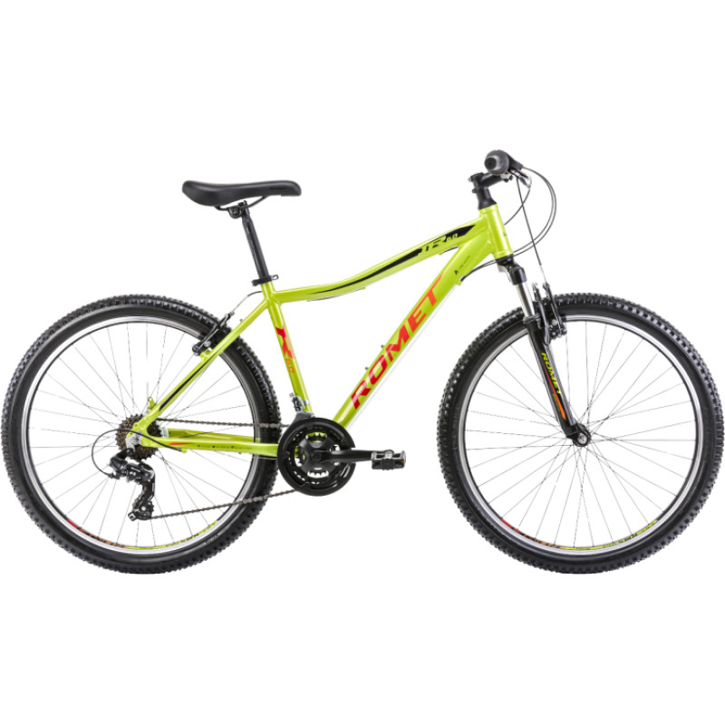Romet jauniešu velosipēds ROMET Rambler R6.0 JR, 26", zaļi-sarkans, paredzēts 12–14 gadus veciem bērniem