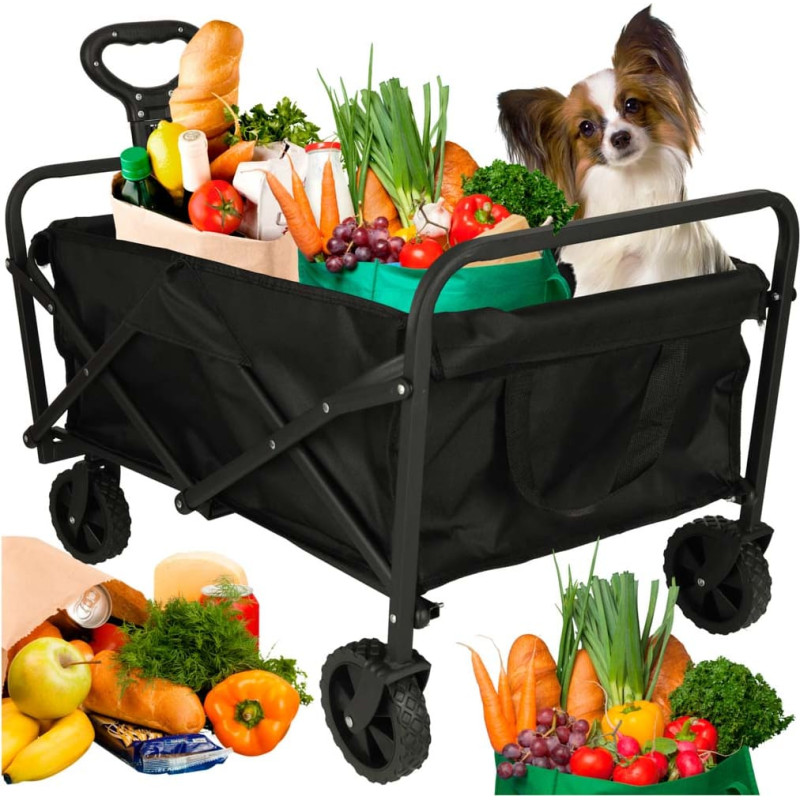 Pludmales iepirkšanās ratiņi saliekamie tūristu ratiņi grozāmie 360 teleskopiskais rokturis