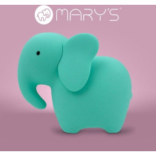 Mary's Naktslampiņa LED ELEPHANT TURQUOISE