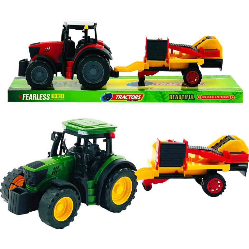 TRAKTOR Z MASZYNĄ ROLNICZĄ