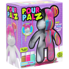 Pour Palz DIY krāsojamais lācis Ogu sprādziens