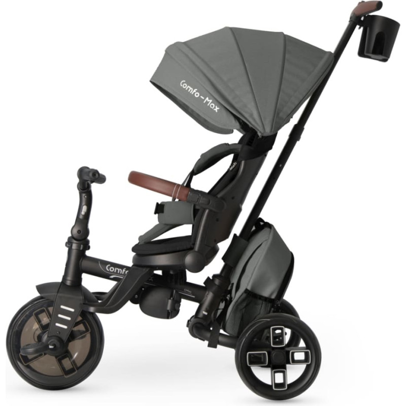 Qplay Trīsriteņu velosipēds Comfo Max Grey