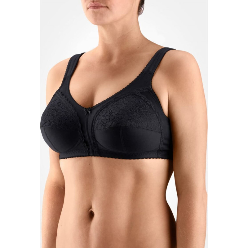 Tonus Elast 0407-02 Sofija elastīgs medicīniski rehabilitējo&scaron;s krū&scaron;turis Black N2 (D80)