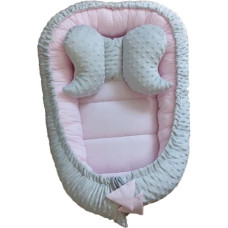Duet Baby Cocoon - 696 - with pillow - MINKY - PINK