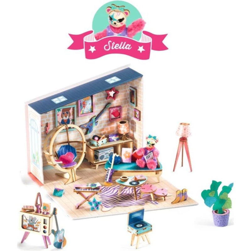 Djeco Dari pats - Miniatūrā māja - Stella