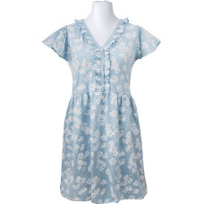 Ubranka EWA 978558 LINDA Koszula ciążowa w margaretki niebieska XXL