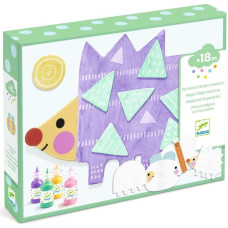 Djeco Krāsošana ar pirkstiņkrāsām - Mazās formas