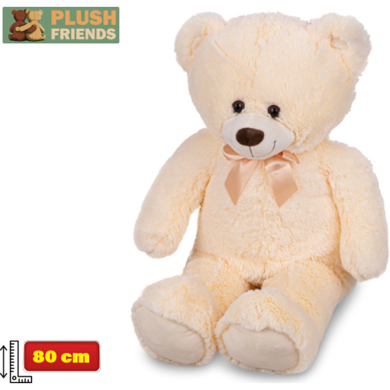 Plīša rotaļlieta – brūns lācis, 80 cm – modelis 02107