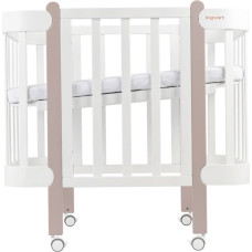 Ingvart gulta 5-in-1 Nika 60 ar kustīgu daļu (60х94, 60х120) white/capuccino