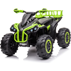 KIKKABOO Uzlādējams bērnu automobilis Buggy Basket Green