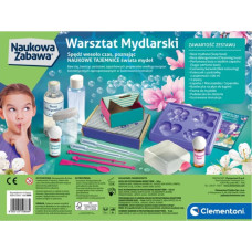 Clementoni Zinātnes komplekts Lab 50888 – Ziepju darbnīca