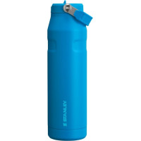 Stanley Termopudele ar salmiņu The IceFlow Bottle Flip Straw 2.0 1,06L zila