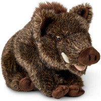 Uni-Toys Plī&scaron;a rotaļlieta Meža cūka, 25 cm