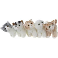 Uni-Toys Plī&scaron;a rotaļlieta Kaķi dažādi, pieci veidi