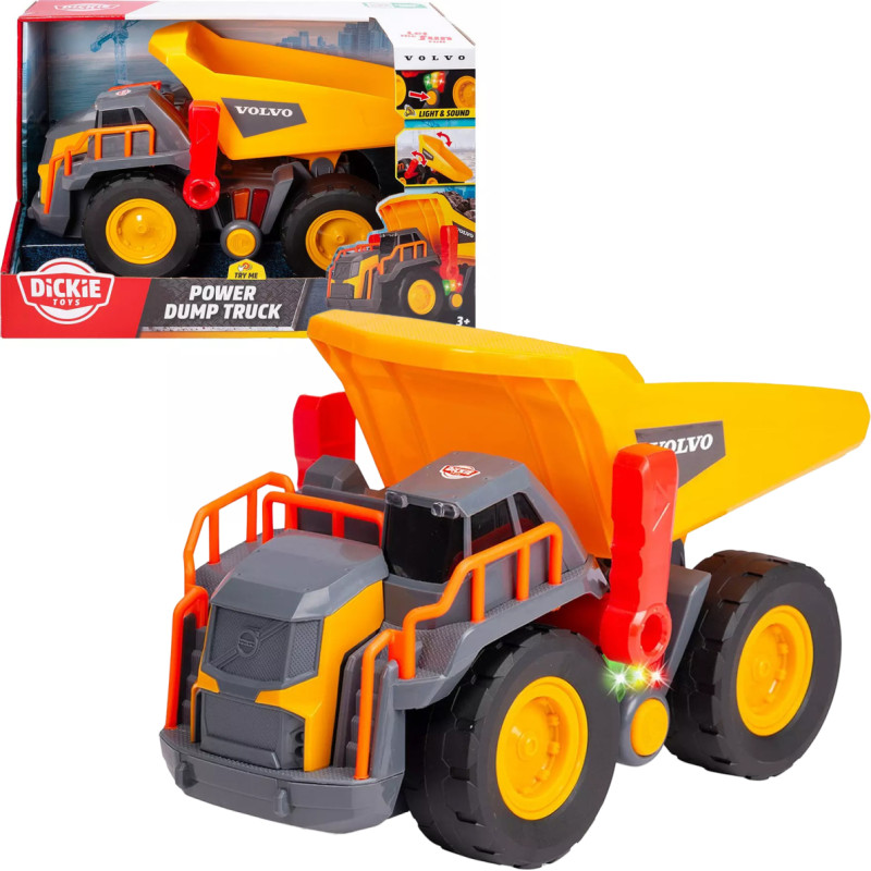 DICKIE WYWROTKA VOLVO ŚWIATŁO I DŹWIĘK