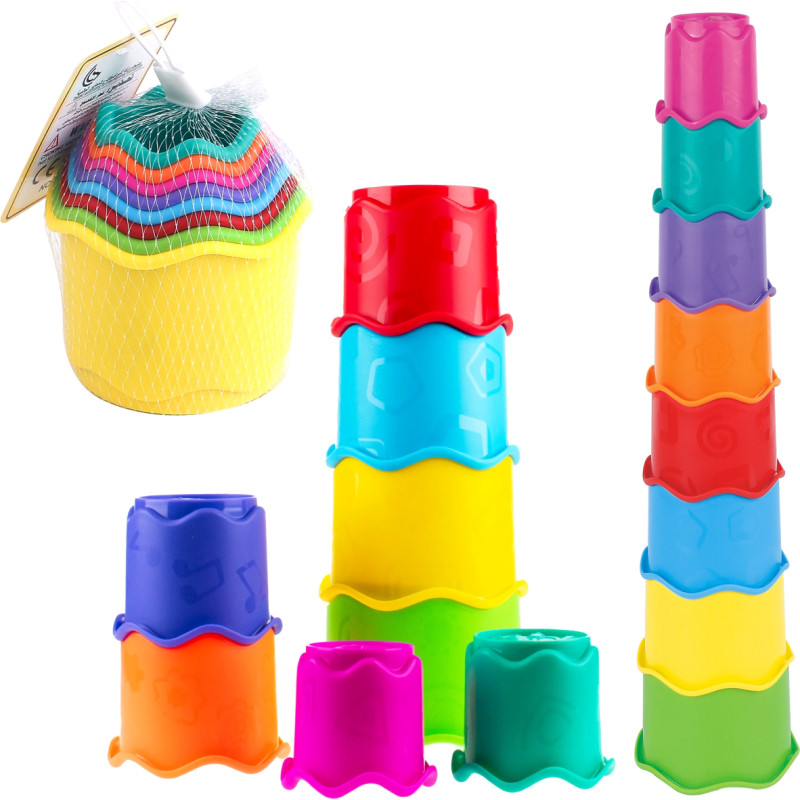 KUBECZKI DO KĄPIELI 8 SZTUK