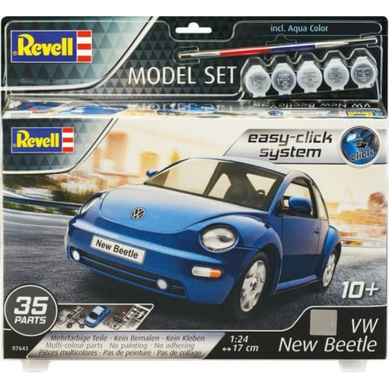 Revell Modeļu komplekts: saliec un krāso VW New Beetle
