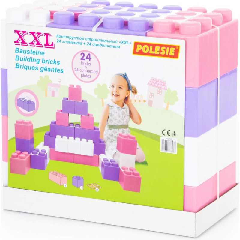 Polesie Konstruktors "XXL"24el. roz.-violet. det. /68057