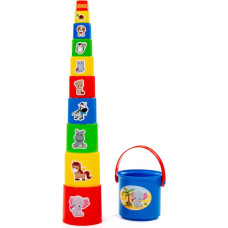 Polesie Attīstošā piramīda 11 elementi 52599