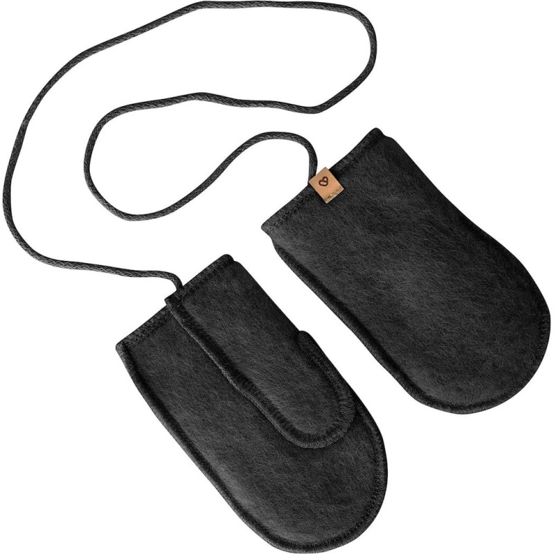 Wool kiddy hand muff Sierra 1-3y anthracite