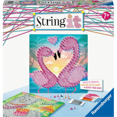 Ravensburger Rokdarbi &ndash; String it Midi Lama & Flamingo 7+