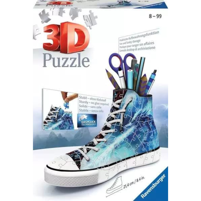 Ravensburger 3D puzle zīmuļu turētājs kedas Mistiskais pūķis