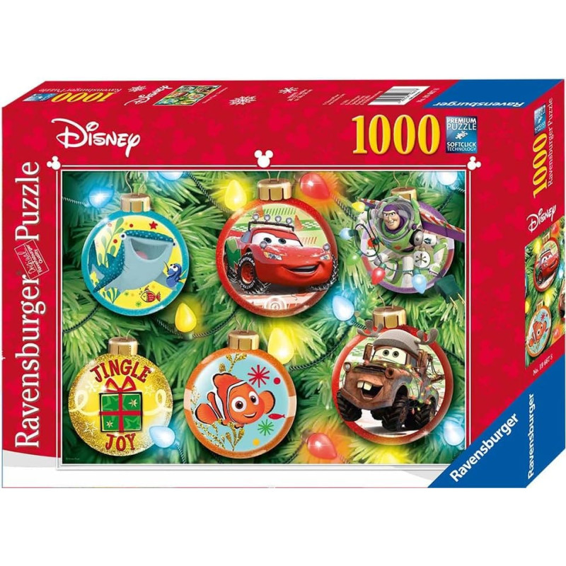 Ravensburger Puzle 1000 elem. Ziemassvētku rati