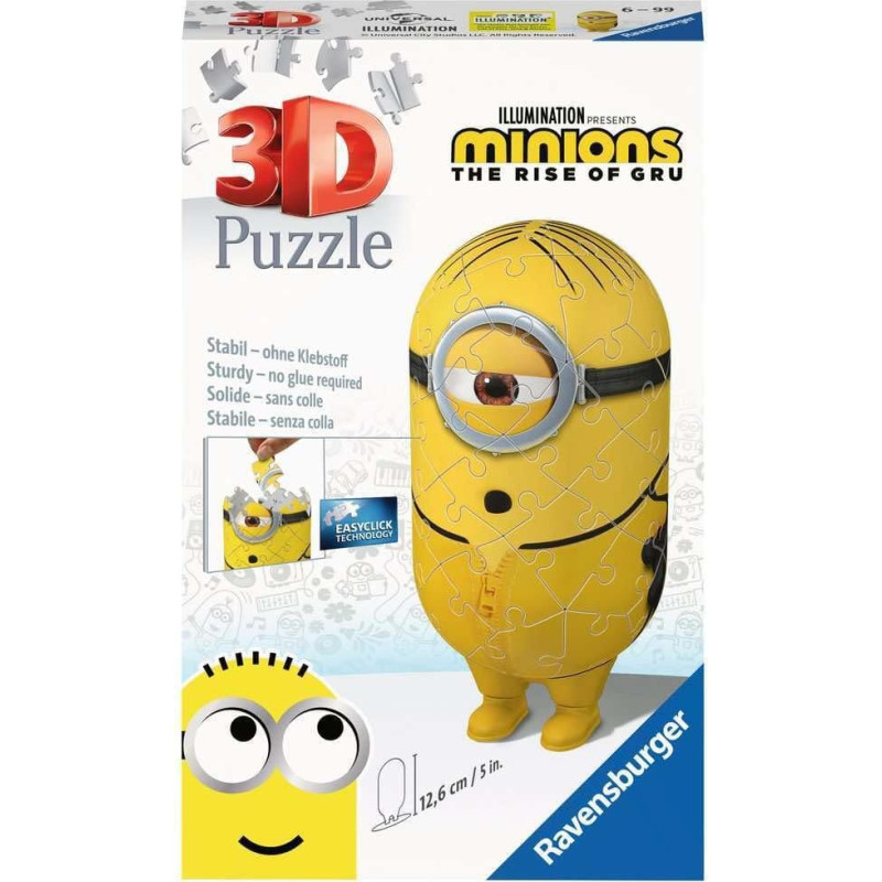 Ravensburger 3D puzle, 59 gab., Minions 2