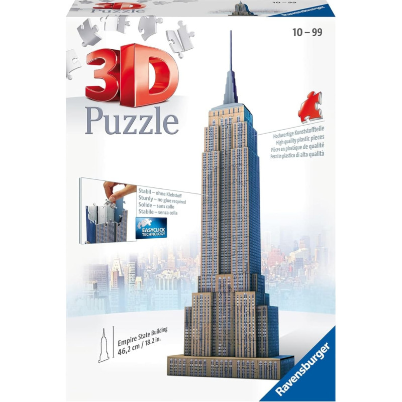 Ravensburger 3D Puzzle Empire State Building 216pc 12553