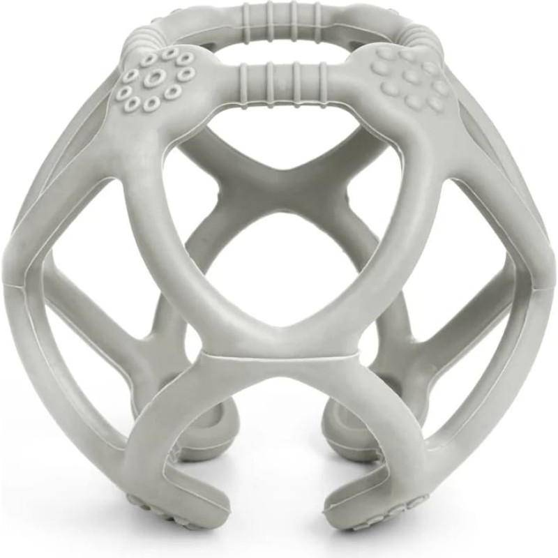 Haakaa Haaka zobgrauznis Silicone Teething Ball - Suva Grey