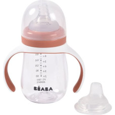 Beaba / Red Castle B&Eacute;ABA&reg; 2-in-1 Mācību krūzīte 210 ml &ndash; Terracotta