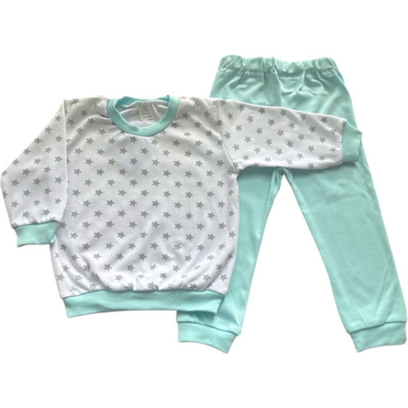 Zuzia Bērnu pidžama Green Stars 92 cm (631)