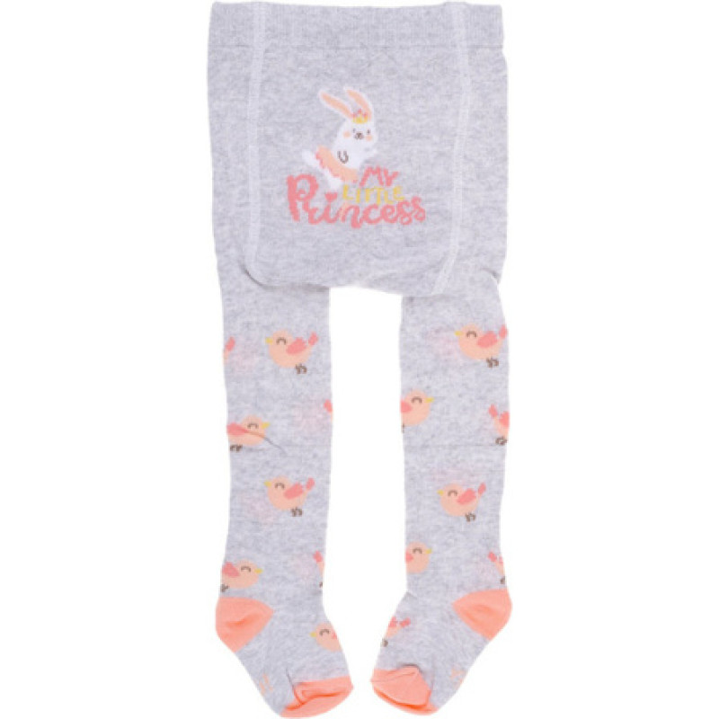 Yo Baby Zeķubikses 68/74 cm RAB-0003 grey rabbit