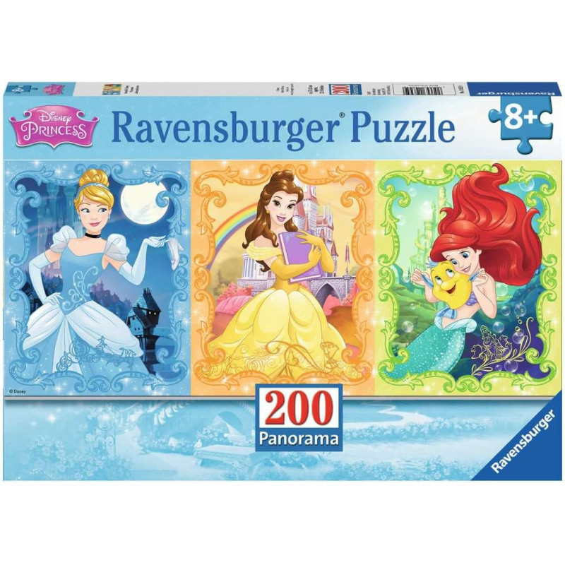 Ravensburger Puzle 200 gab. Disneja princeses
