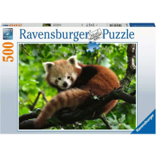 Ravensburger Puzle 500 Sarkanā panda